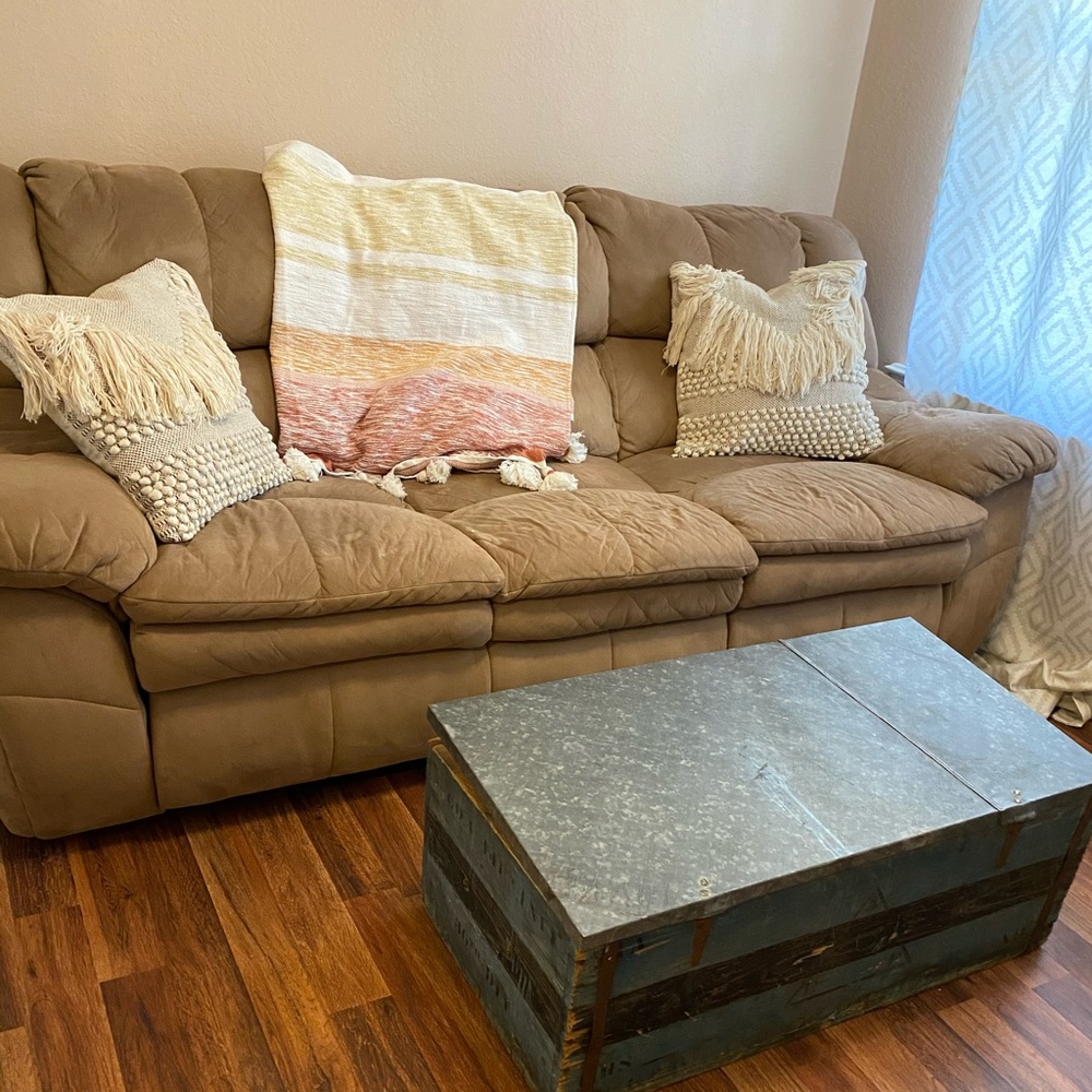 Microfiber couch